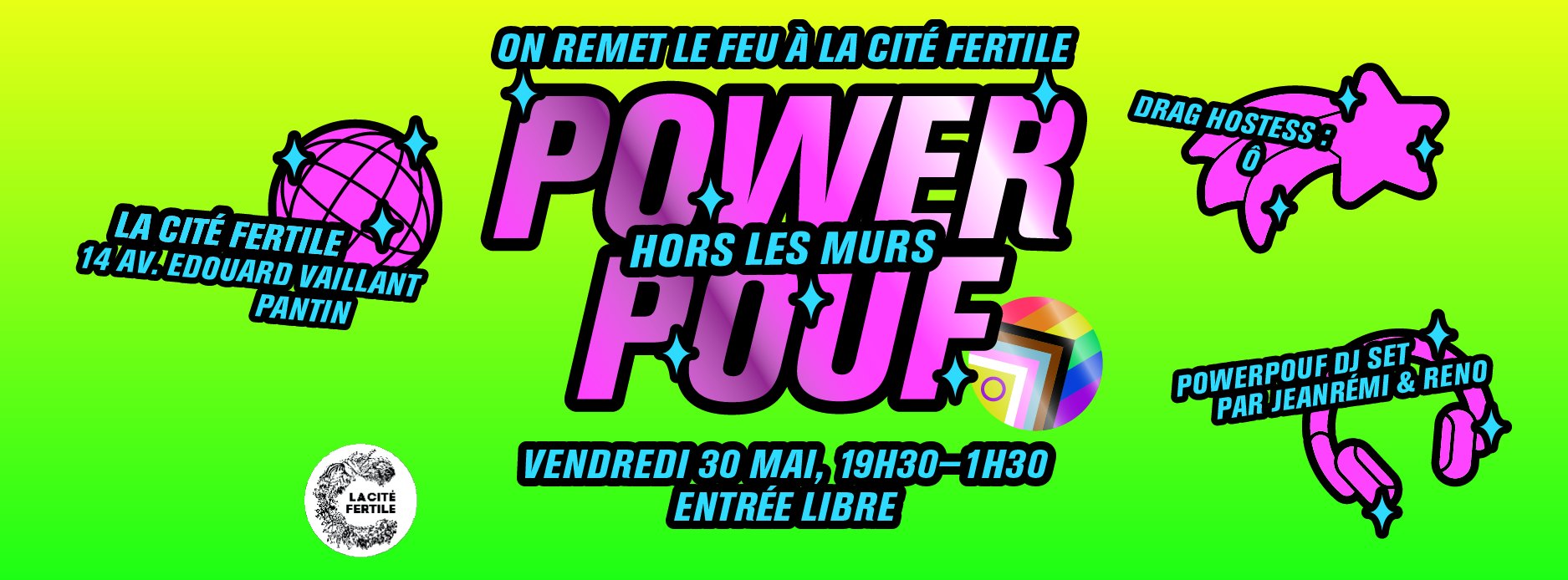 PowerPouf à La Cité Fertile