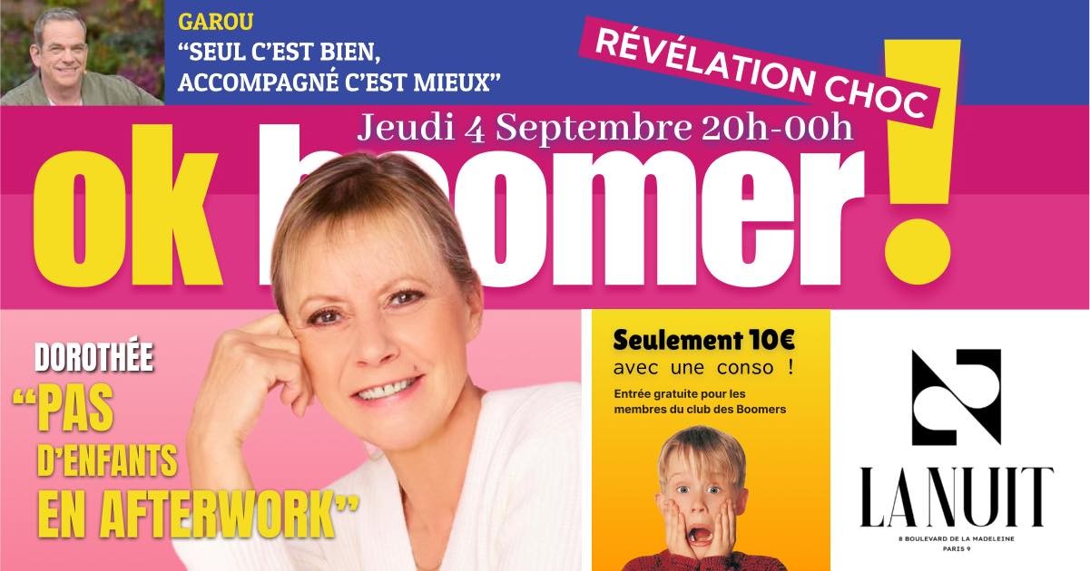OK Boomer à La Nuit