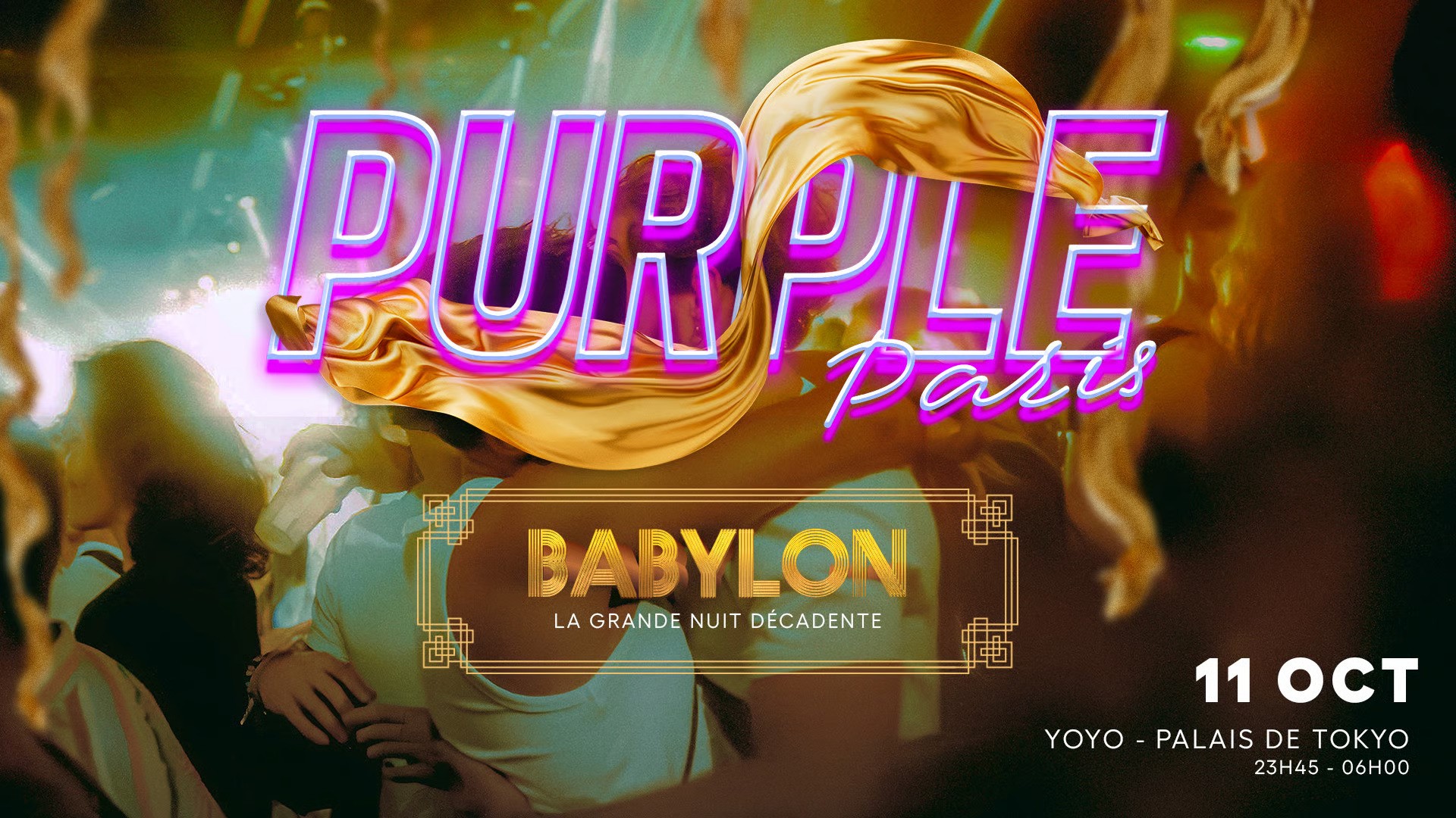 La Purple au YOYO Palais de Tokyo