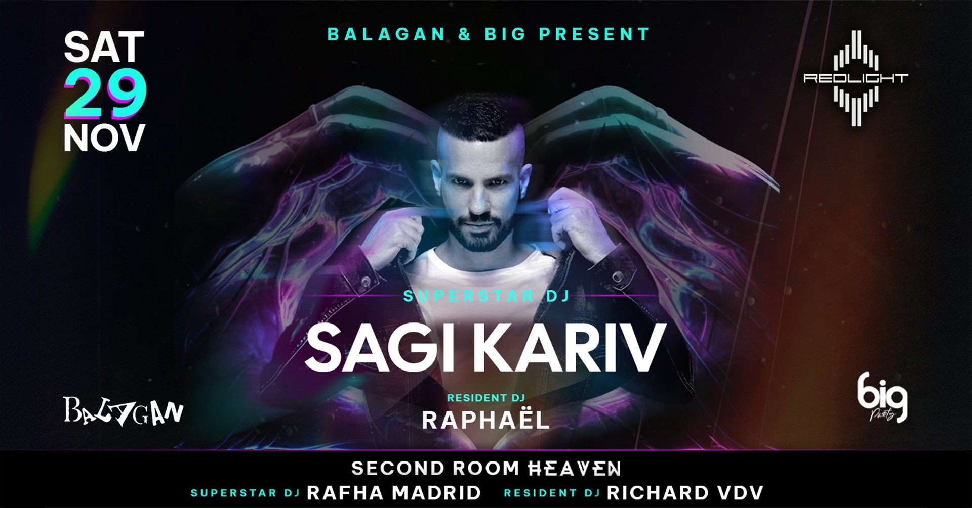 Balagan & Big Present Sagi Kariv au RedLight