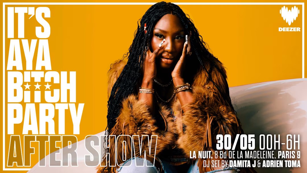 It's Aya after Show Bitch Party à La Nuit