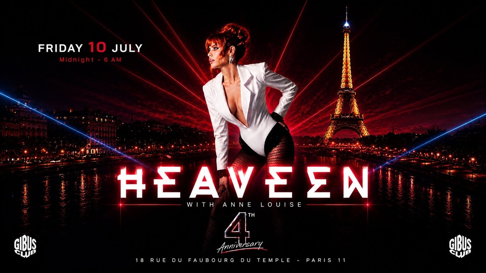 Heaven 4th anniversary au Gibus