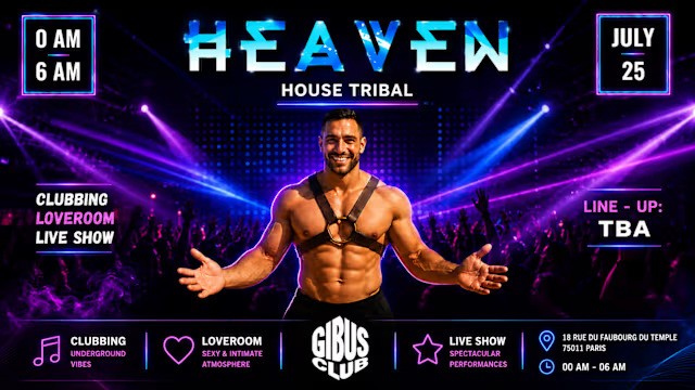 Heaven Party au Gibus