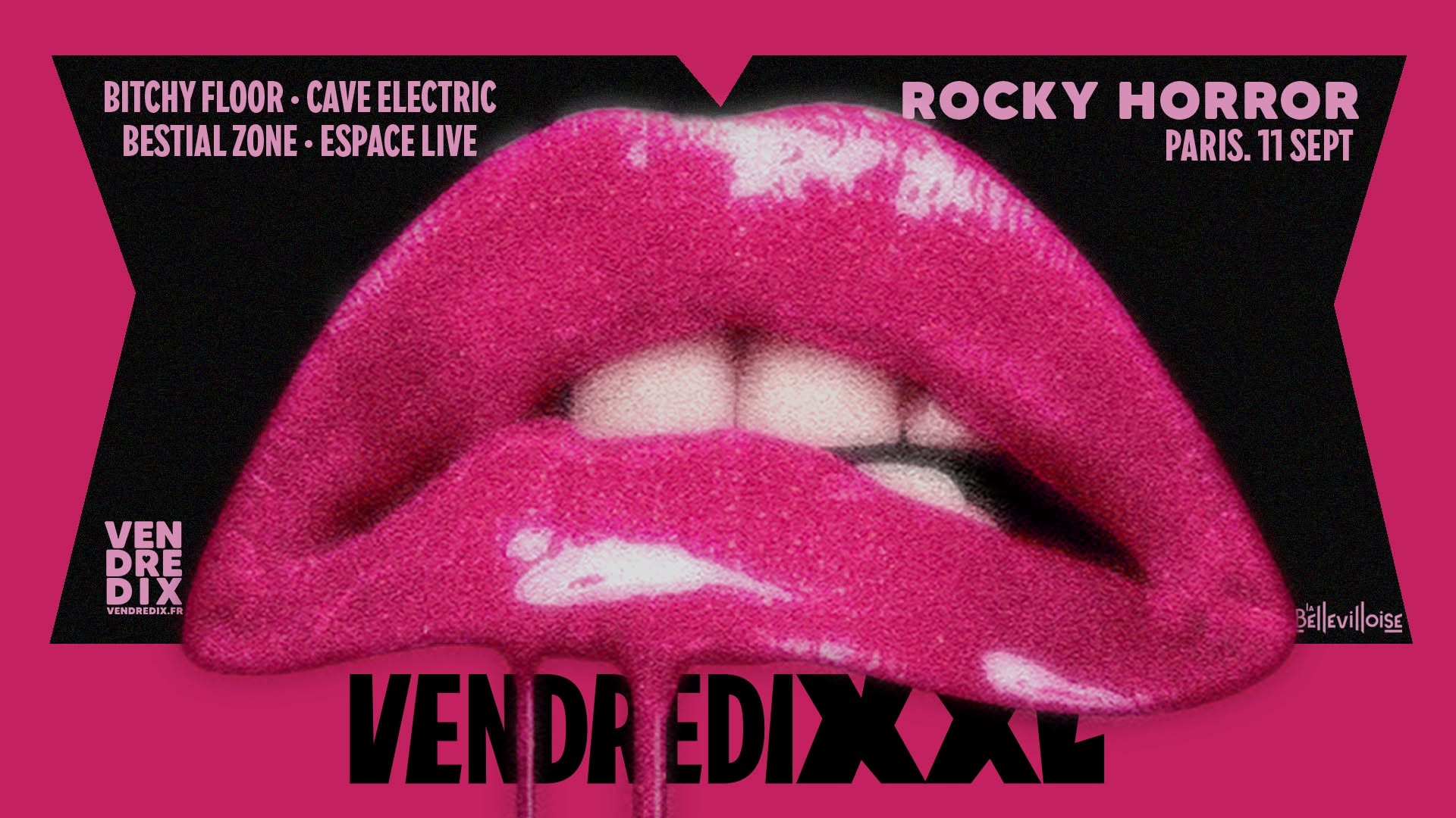 VendrediXXL à La Bellevilloise
