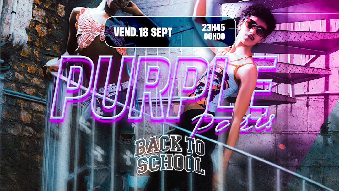 La Purple au Club Haussmann