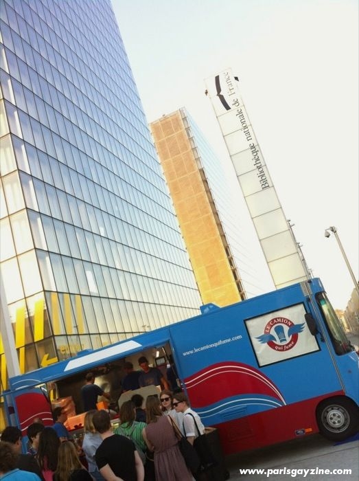 Camion qui fume