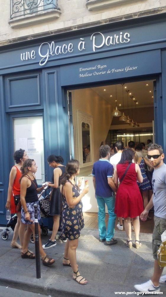 Glace à Paris