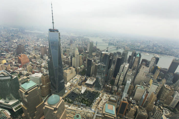 La Freedom Tower et le Mémorial du 11-Septembre au Ground Zero