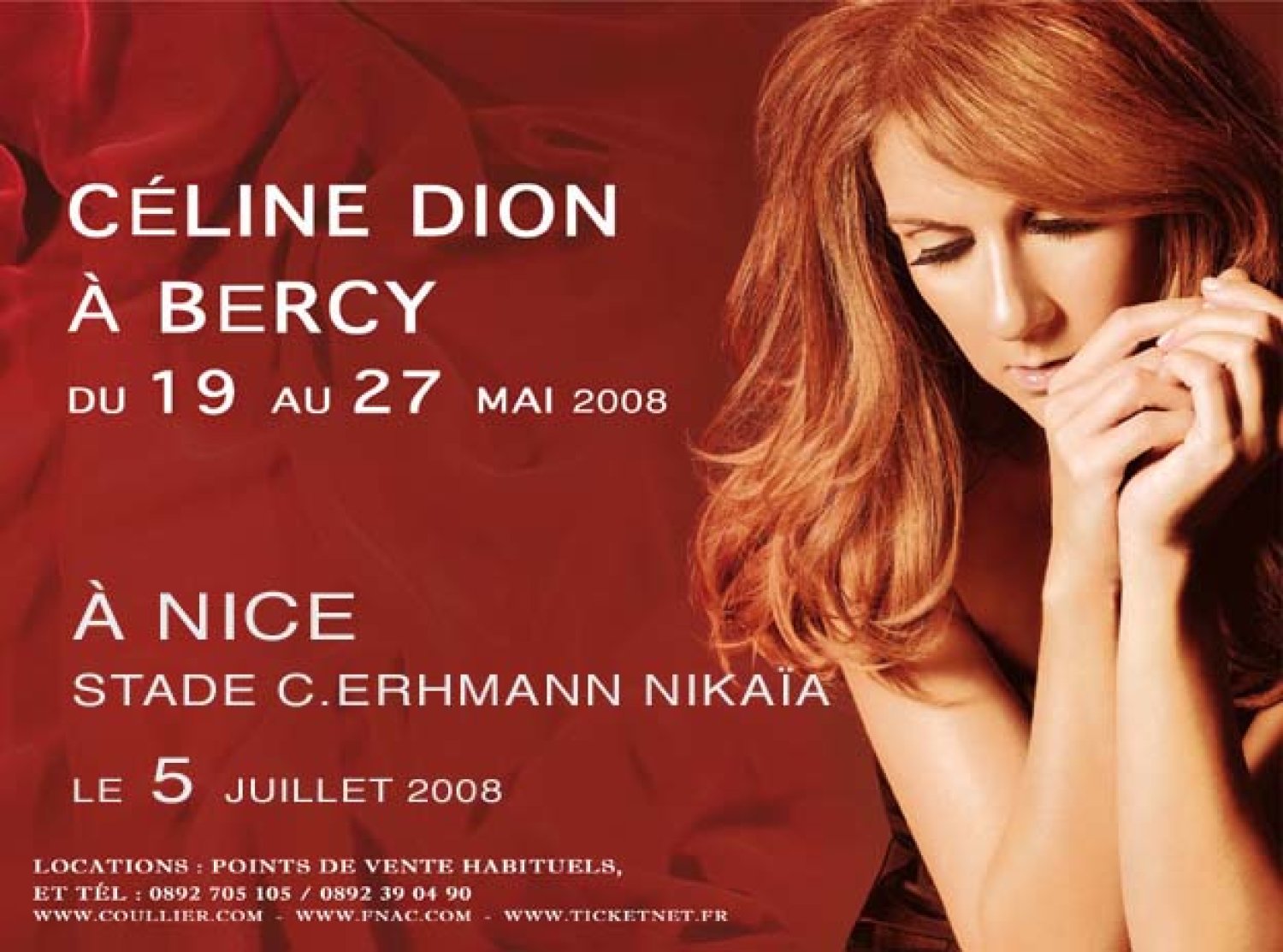 Céline Dion à Bercy 2008