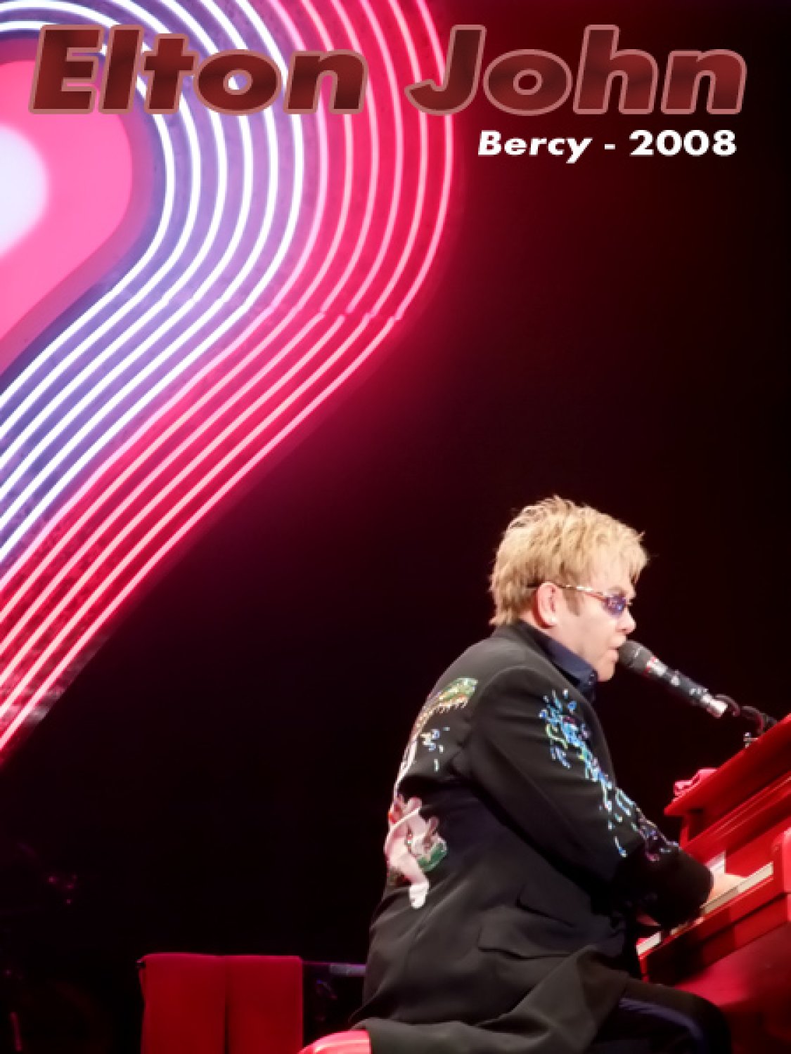 Elton John The Red Piano (Bercy - 2008)