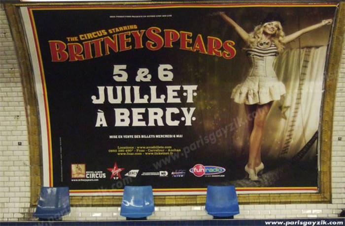 Concert de Britney Spears à Bercy 2009
