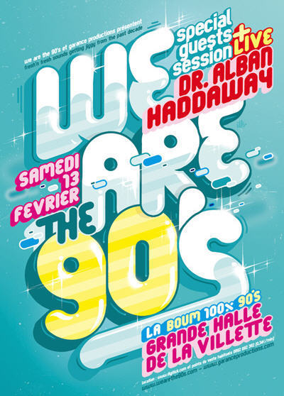 We are the 90's avec Haddaway & Dr Alban