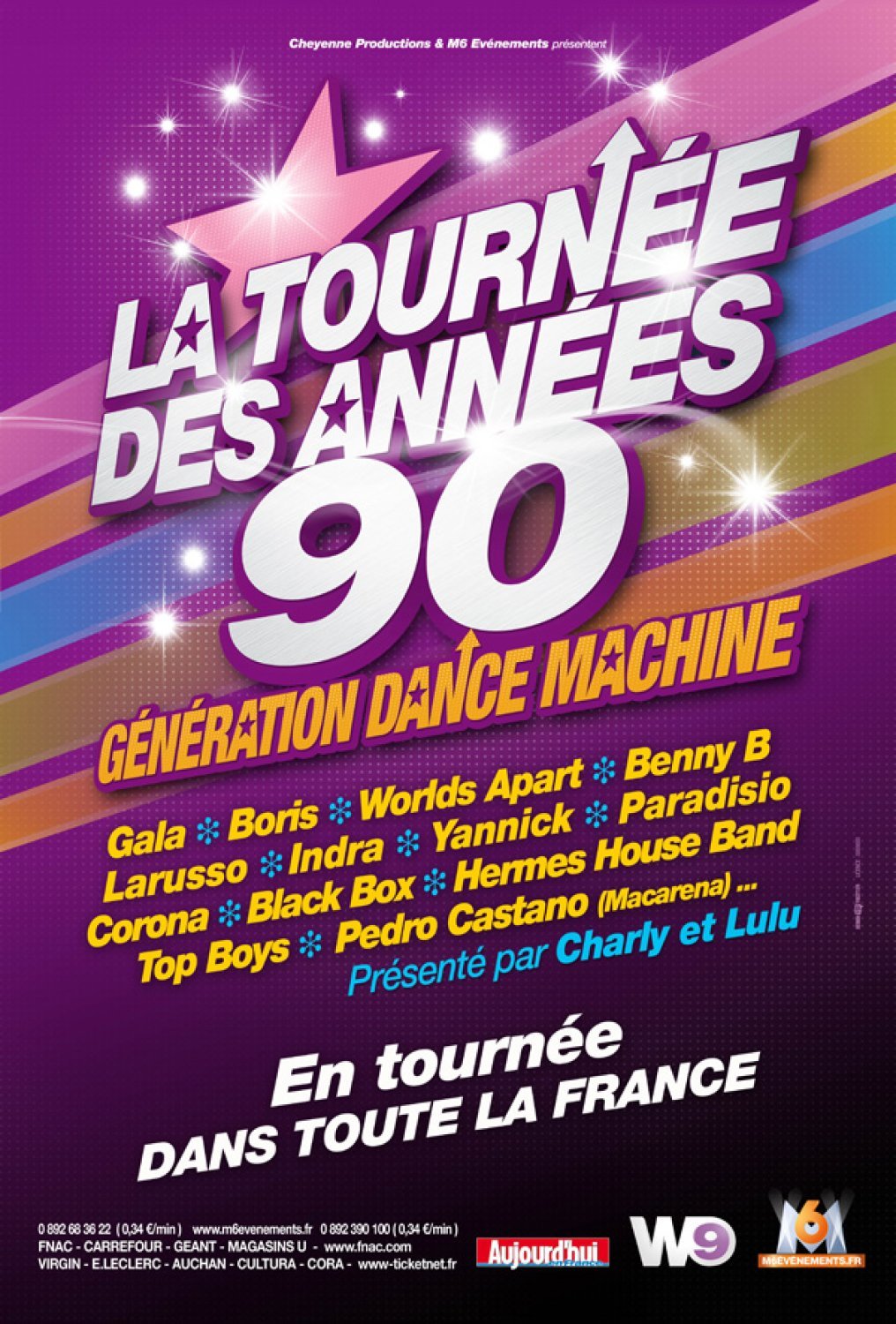 La tournée des années 90,  génération Dance Machine