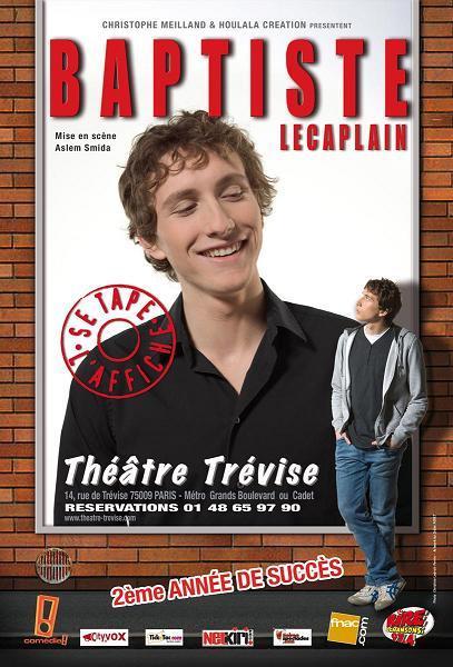 Baptiste Lecaplain se tape l'affiche