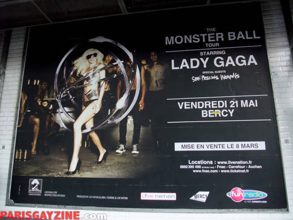 Lady Gaga Bercy
