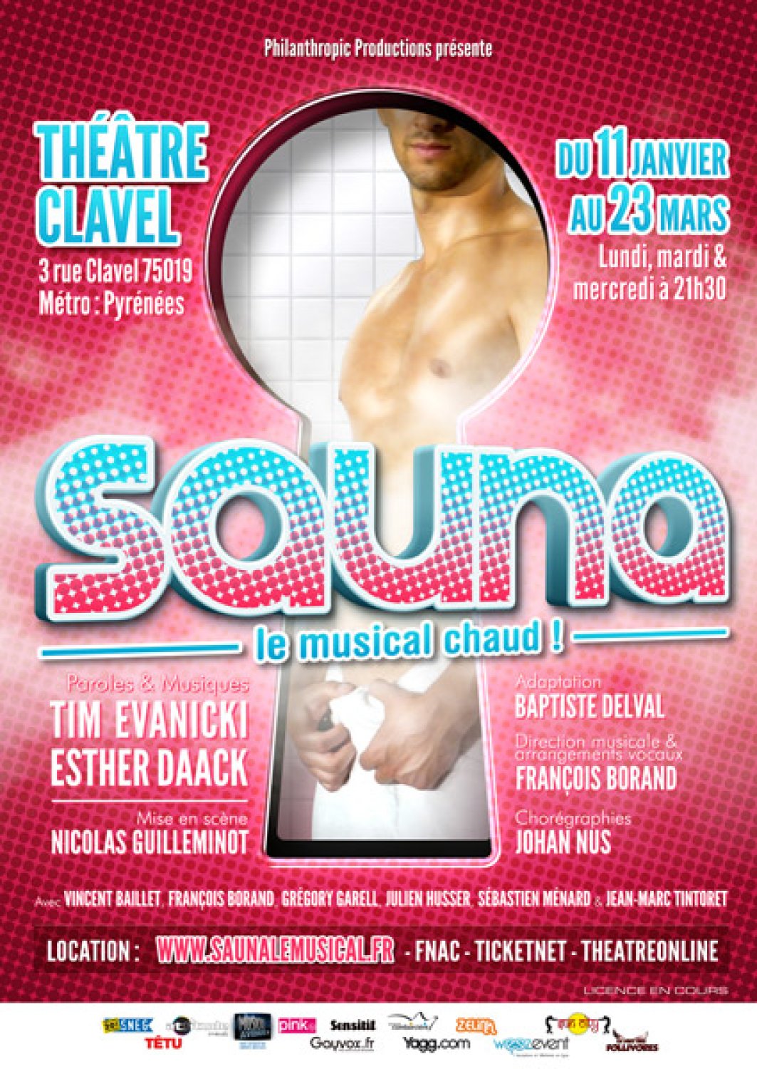 Sauna, le musical chaud !