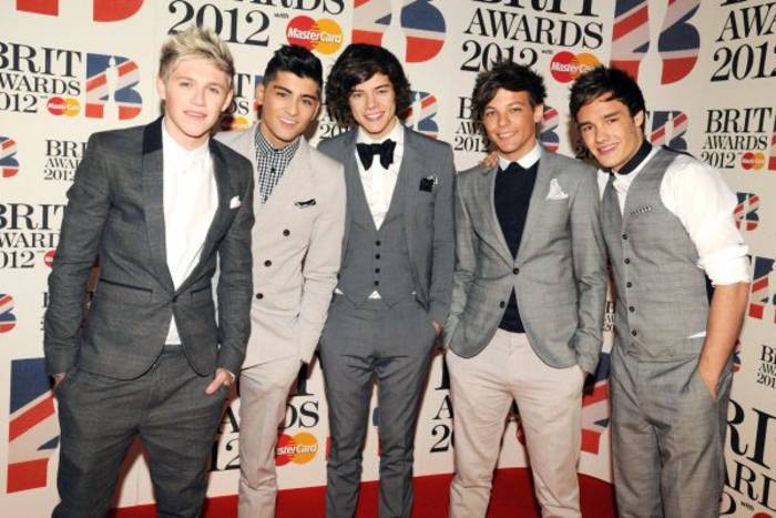 One Direction Brit Awards 2012