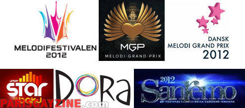 Eurovision 2012 Logos