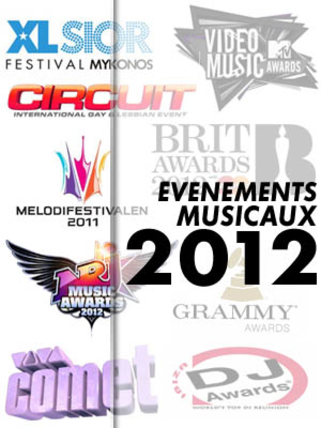 Evénements musicaux de 2012
