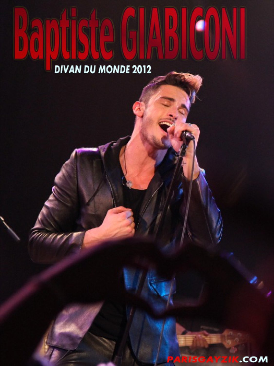 Baptiste Giabiconi au Divan du Monde (Paris - 2012)