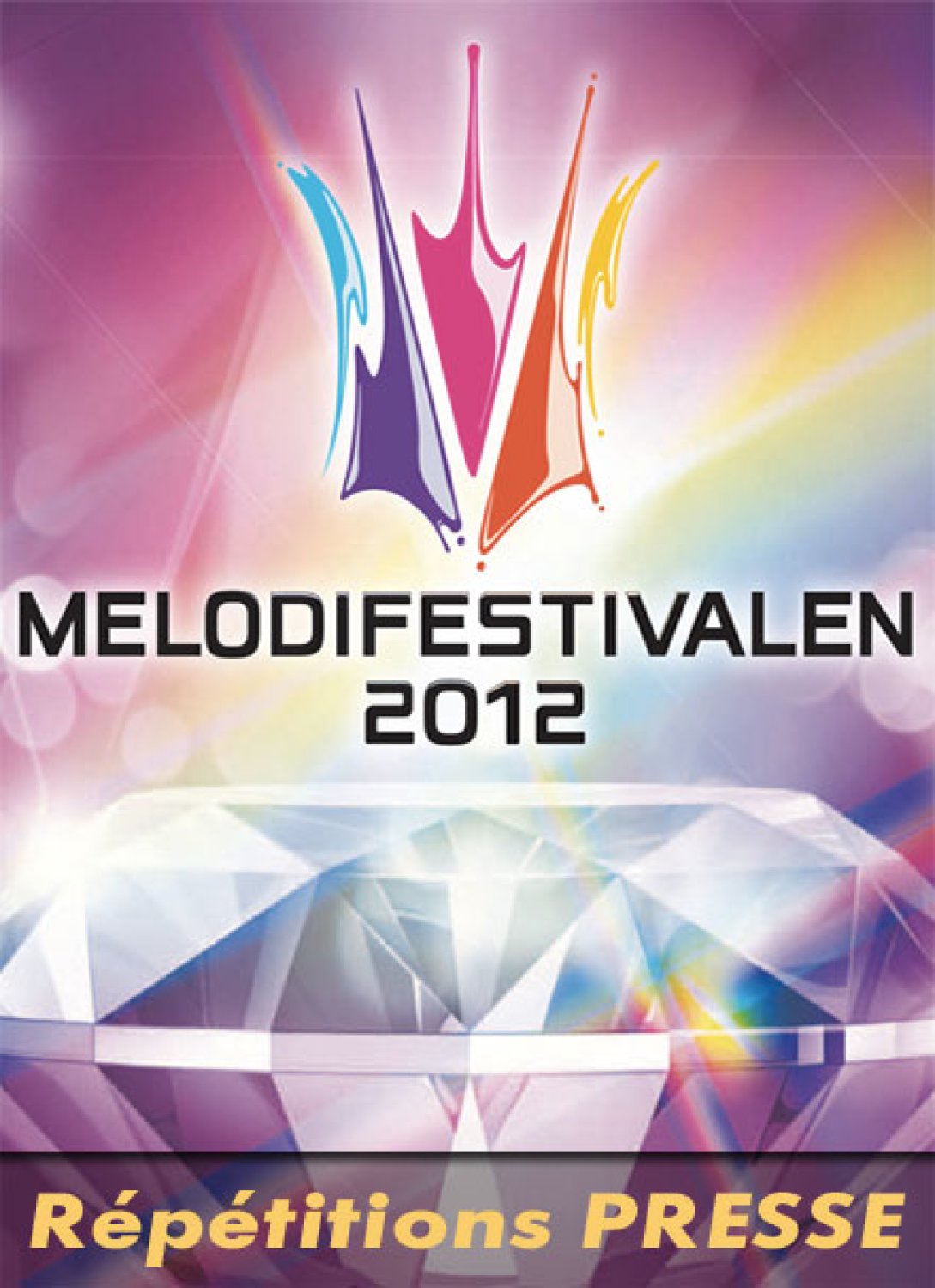 Melodifestivalen 2012 : répétitions presse