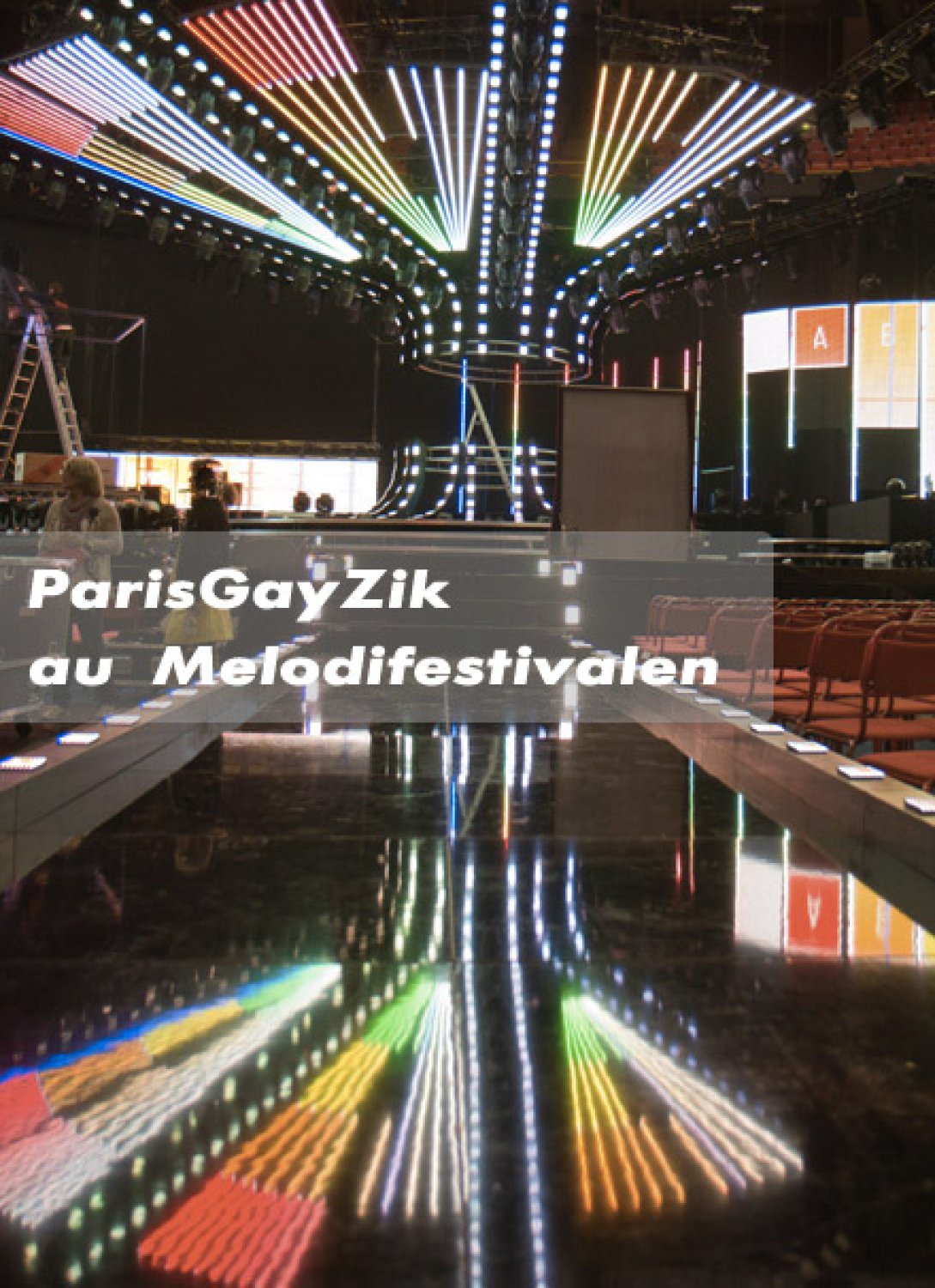 Melodifestivalen 2012 : Visite de la salle