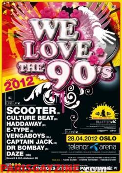 We love the 90s 2012