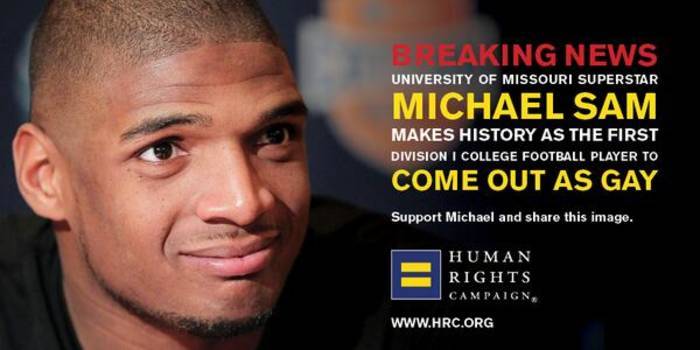 Michael Sam, peut-être le futur premier sportif NFL ouvertement gay