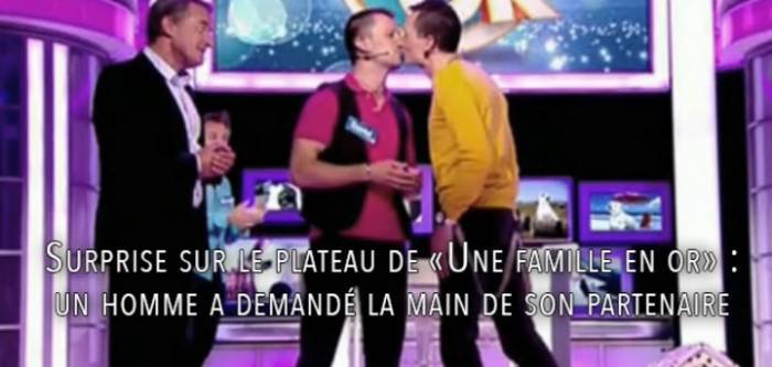 La Famille en Or - Demande en mariage gay
