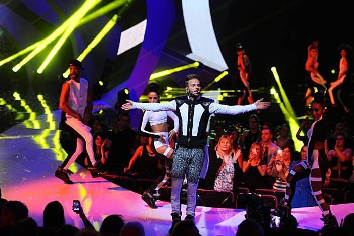 Shy'm aux NRJ Music Awards