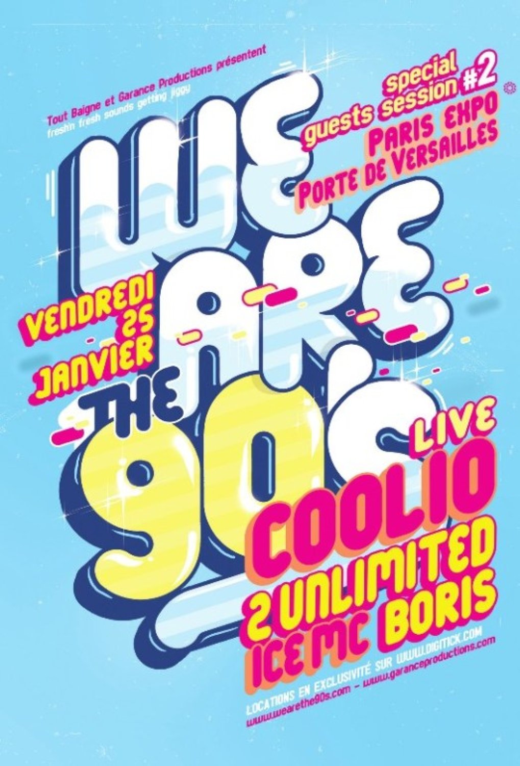 We are the 90's au Parc des Expo (Paris - 2013)