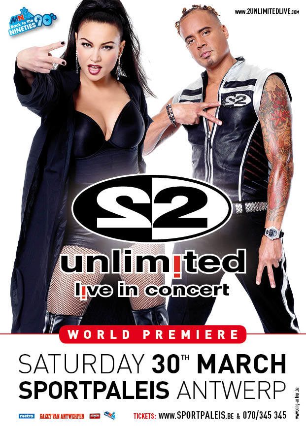 2 Unlimited / MNM Back to the 90's (Anvers - 2013)