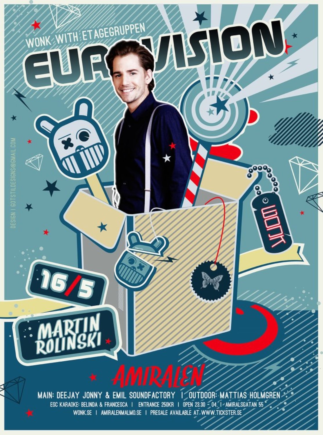 Eurovision 2013 : Martin Rolinski au WONK