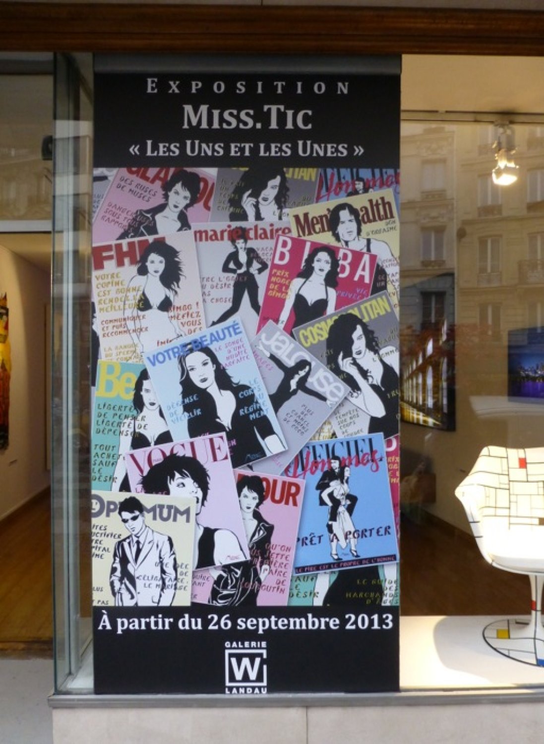 Les Uns et les Unes, l'exposition de Miss. Tic