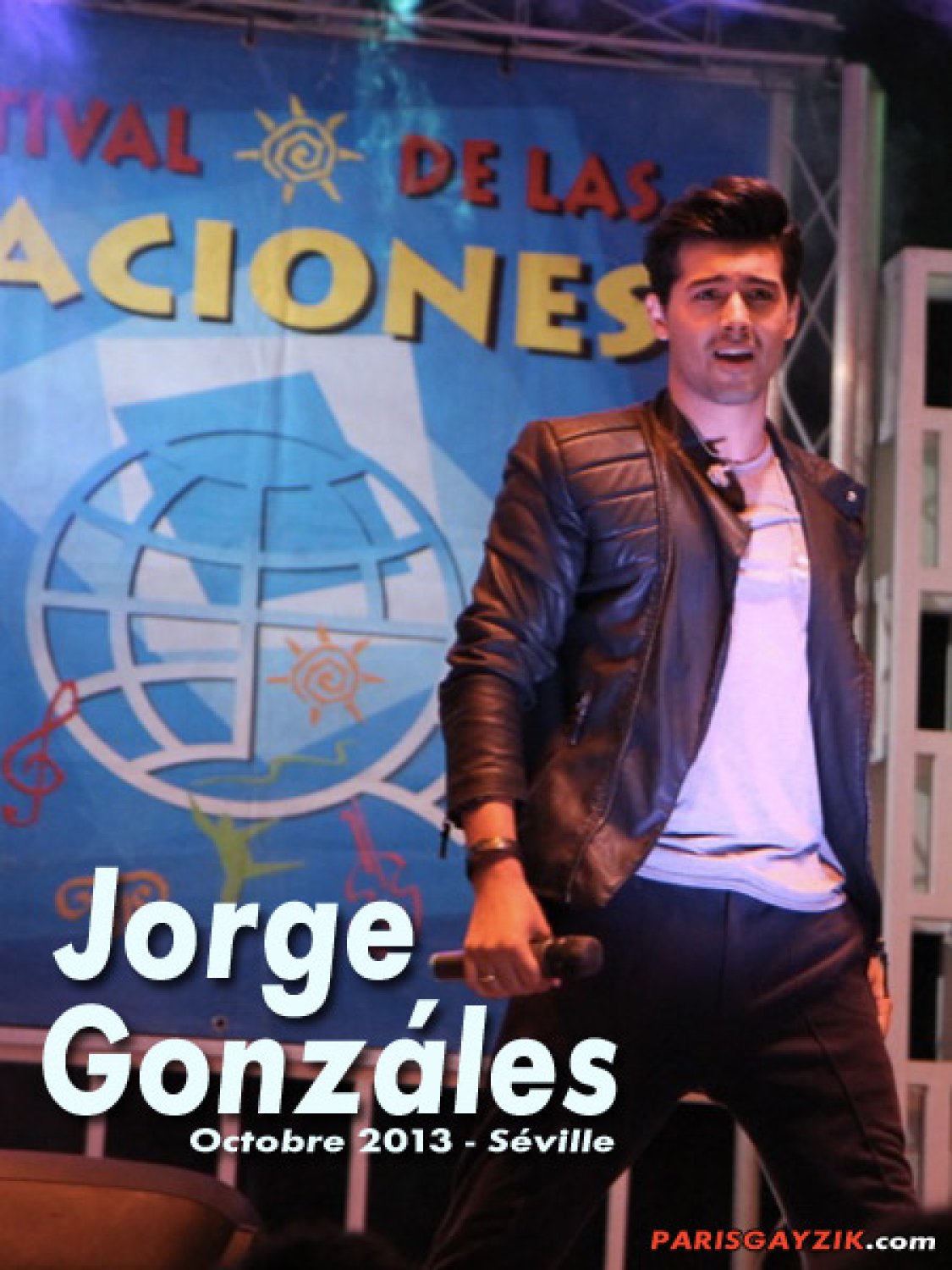 Jorge Gonzáles au Festival de las Naciones