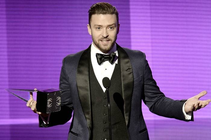 Justin Timberlake au American Music Awards 2013