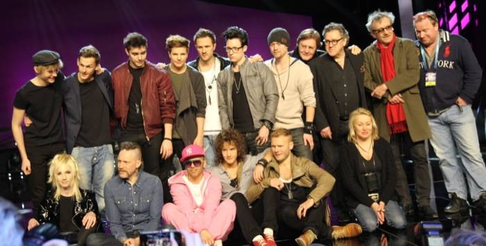 les 10 finalistes du Melodifestivalen 2013