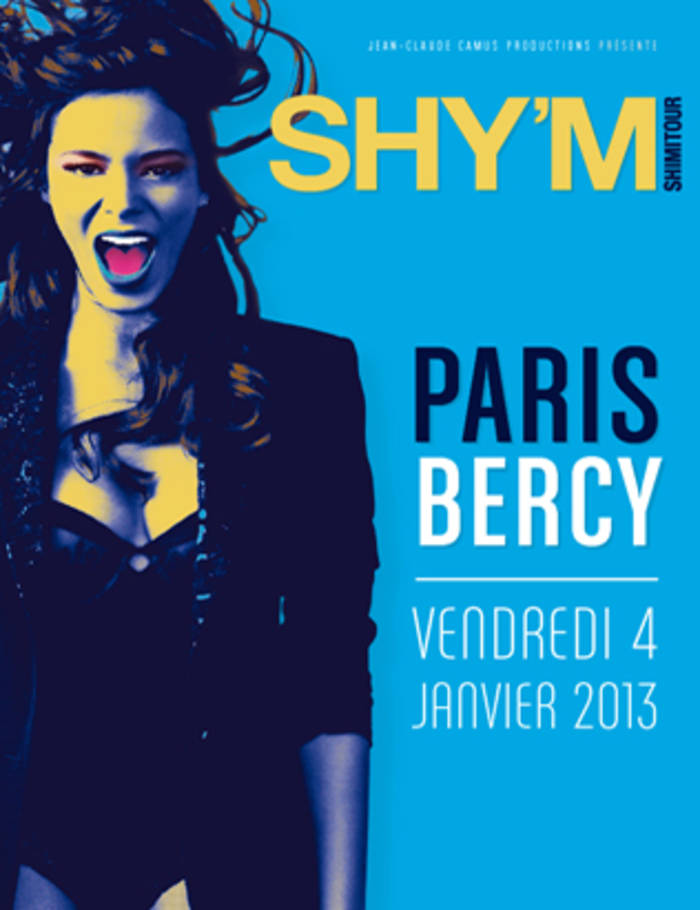 Affiche de Shy'm à Bercy
