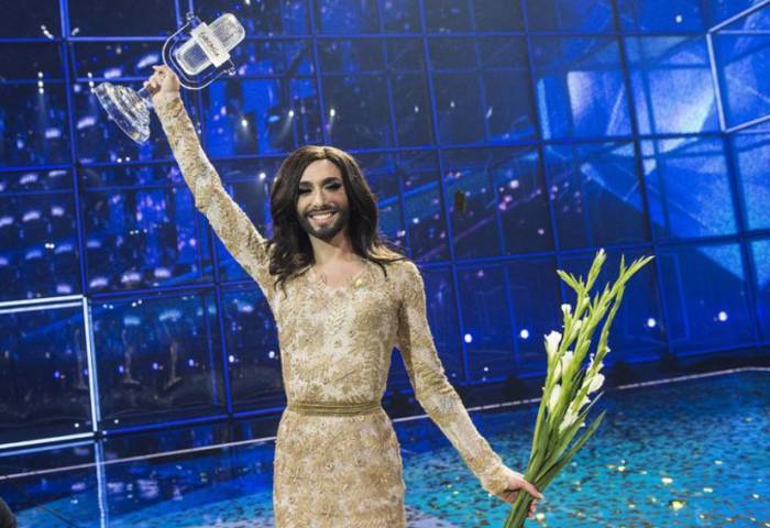 10 mai 2014 - Triomphe de Conchita Wurst à l'Eurovision