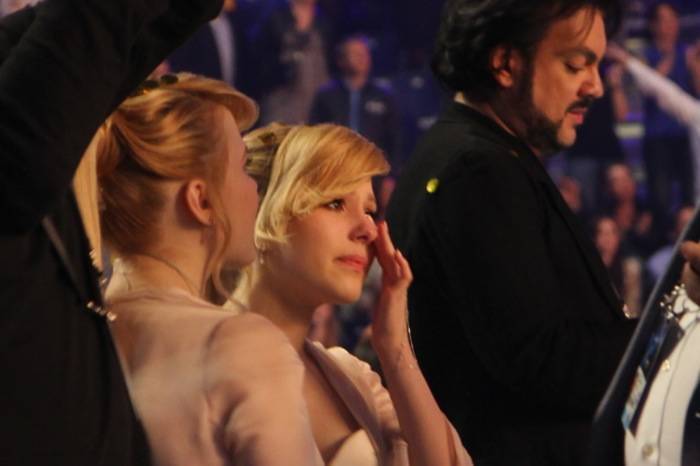 Les jumelles russes en pleurs - Eurovision 2014