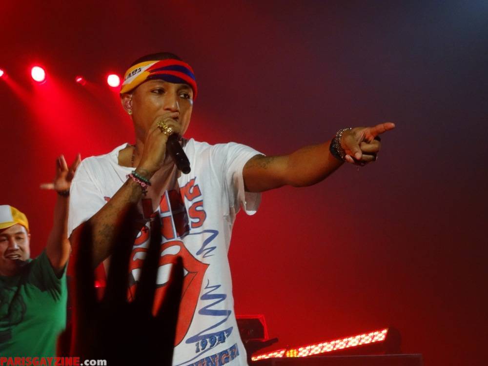 Pharrell Williams au Zénith (Paris - 2014)