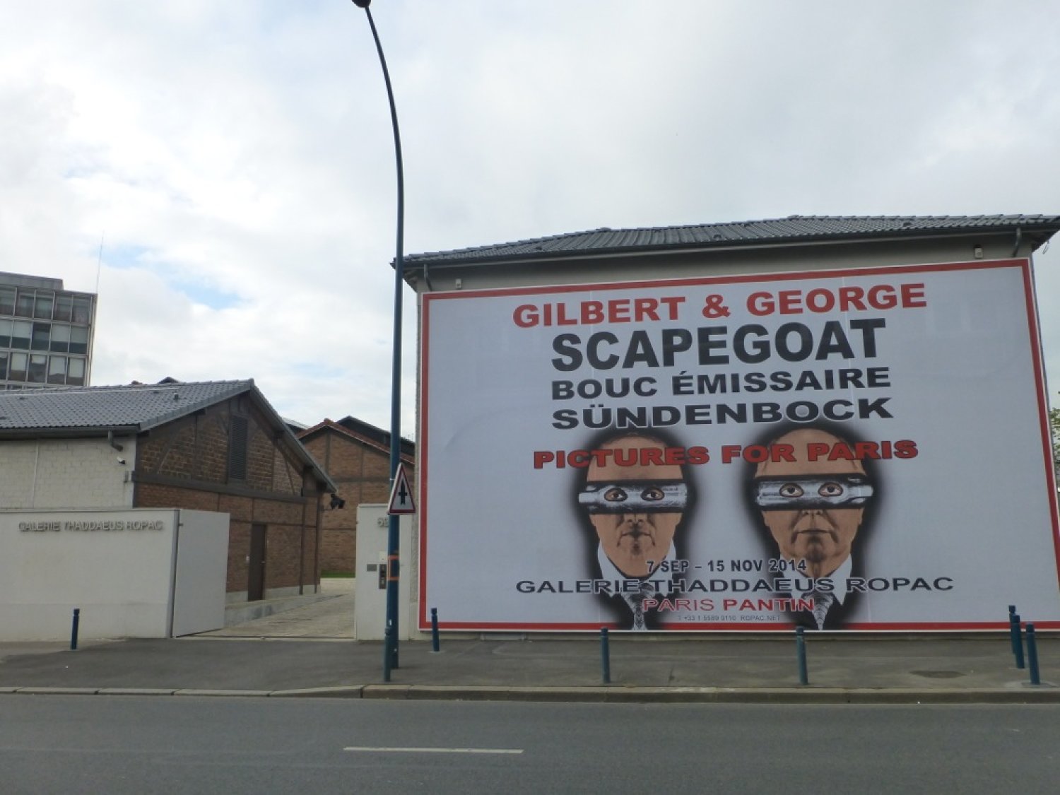 Gilbert & George - Capegoat. Bouc émissaire. Sündenbock