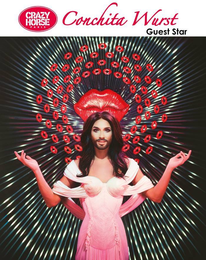 Conchita Wurst au Crazy Horse