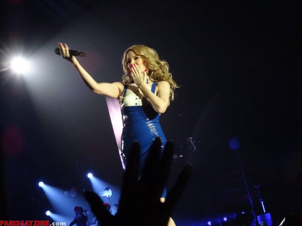 Kylie Minogue Kiss me once tour à Bercy (Paris – 2014)