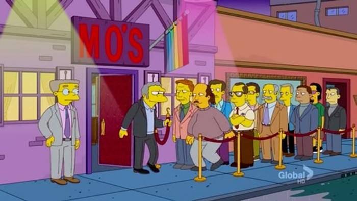 Smithers dans les Simpson
