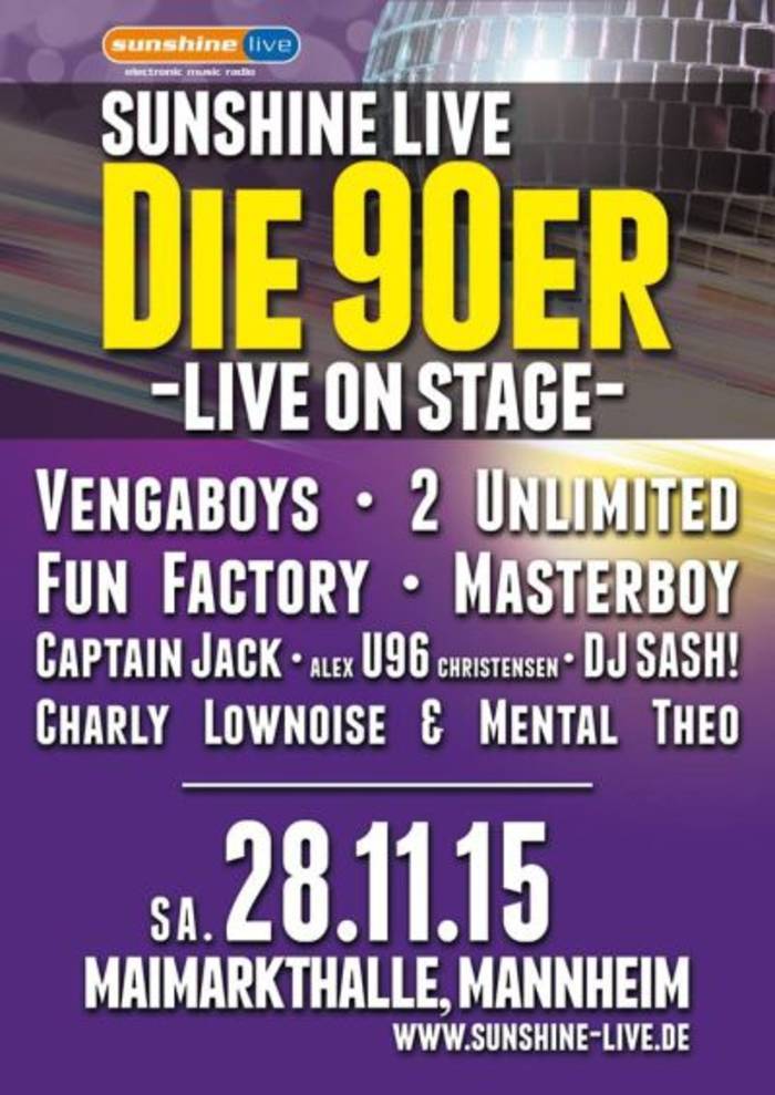 Die 90er live on stage
