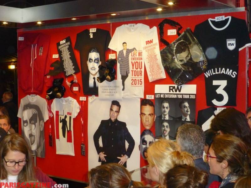Robbie Williams Let me entertain you Tour au Zénith (Paris – 2015) 