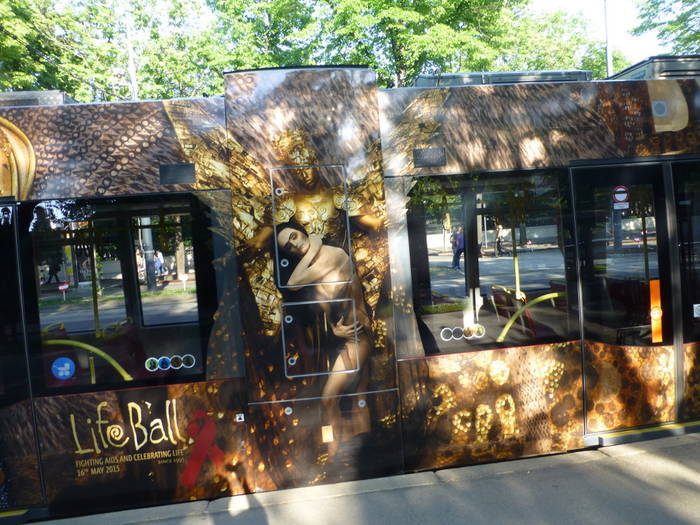Tramway au couleur de Klimt