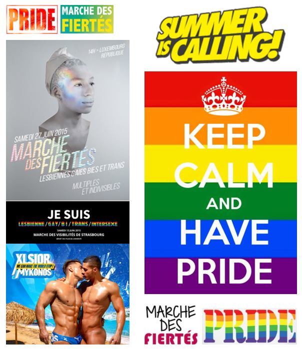 Gay Pride 2015 et festivals gays