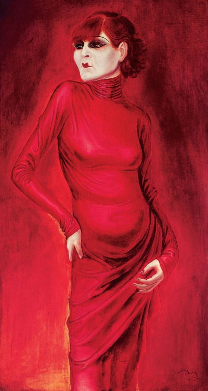 Portrait de la danseuse Anita Berber - Otto Dix